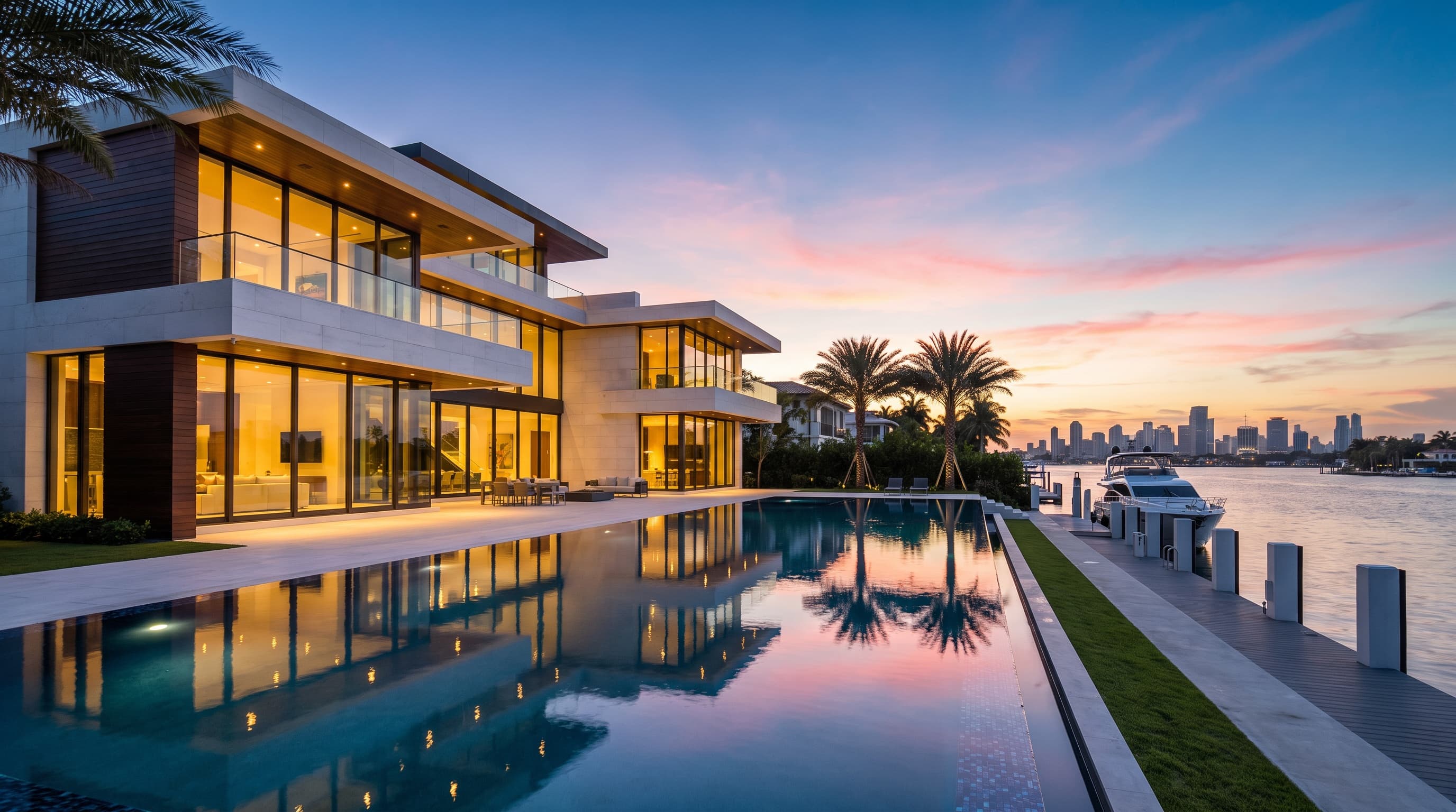 Luxury South Florida waterfront estate